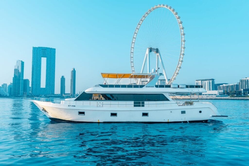 Luxury Vip Yacht Rentals in Dubai book 95ft duretti luxury yacht in dubai