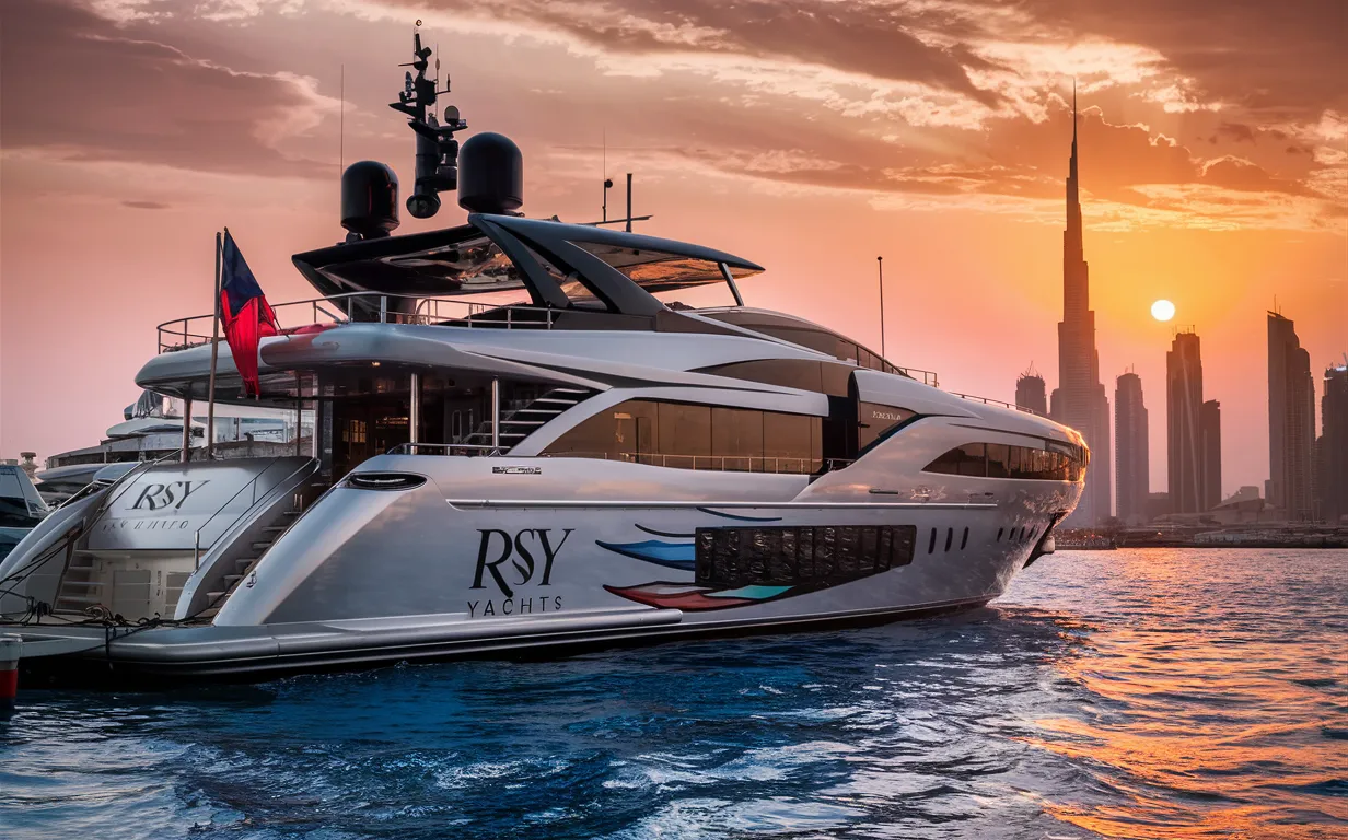 private yacht with food dubai