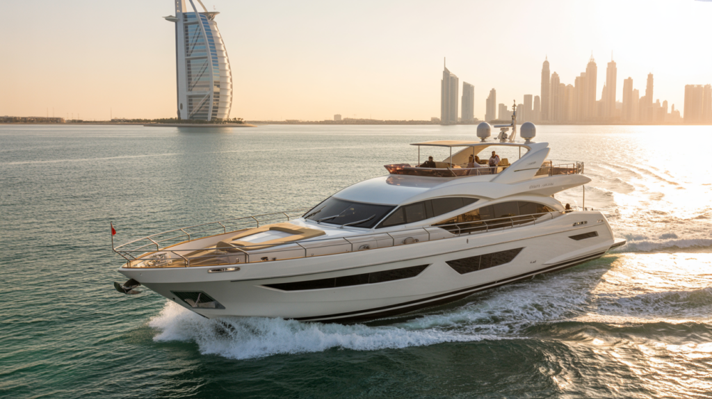 Book Luxury Yacht rental in dubai Honeymoon Yacht Rental