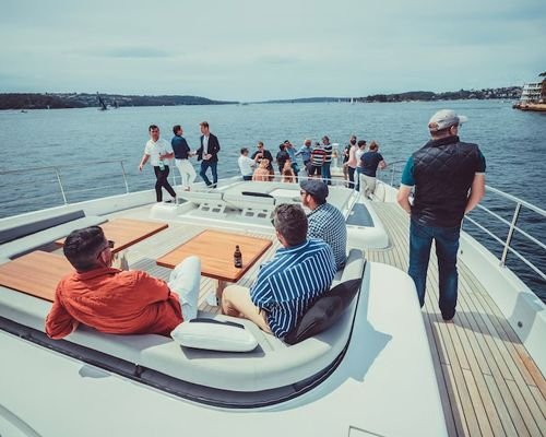 Corporate yacht event Dubai Marina
