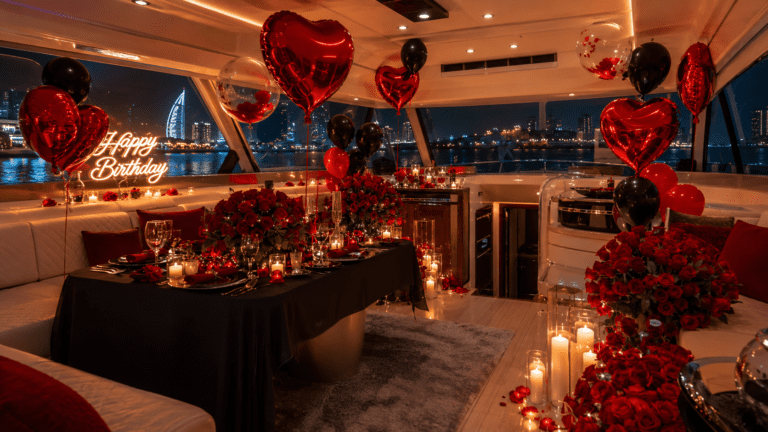 Birthday Yacht Decoration Dubai: Best Themes & Party Setup Ideas