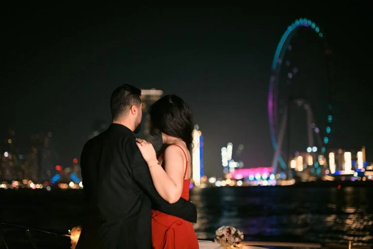 Anniversary yacht rental Dubai