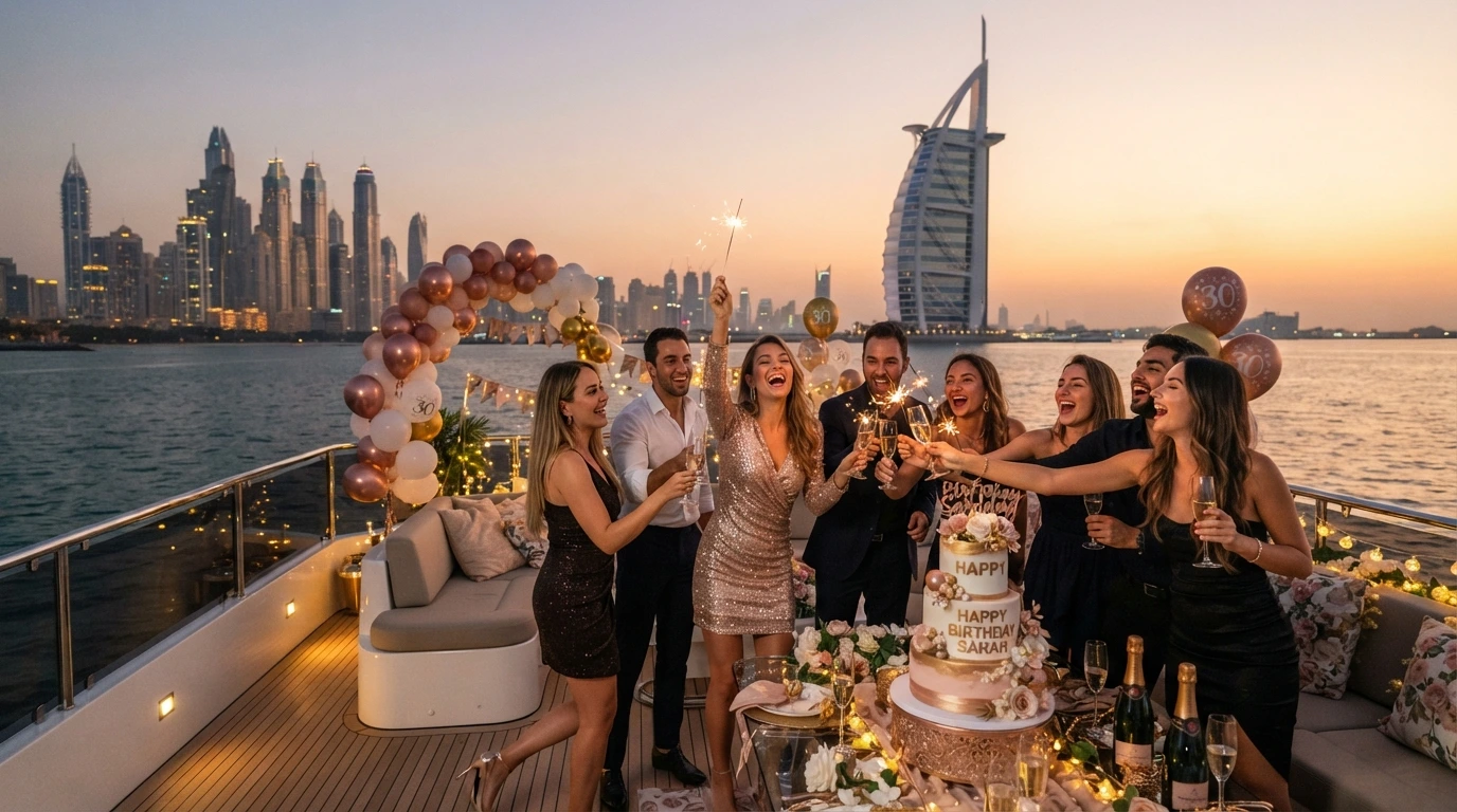 10 Reasons to Choose a Birthday Party Yacht Rental in Dubai