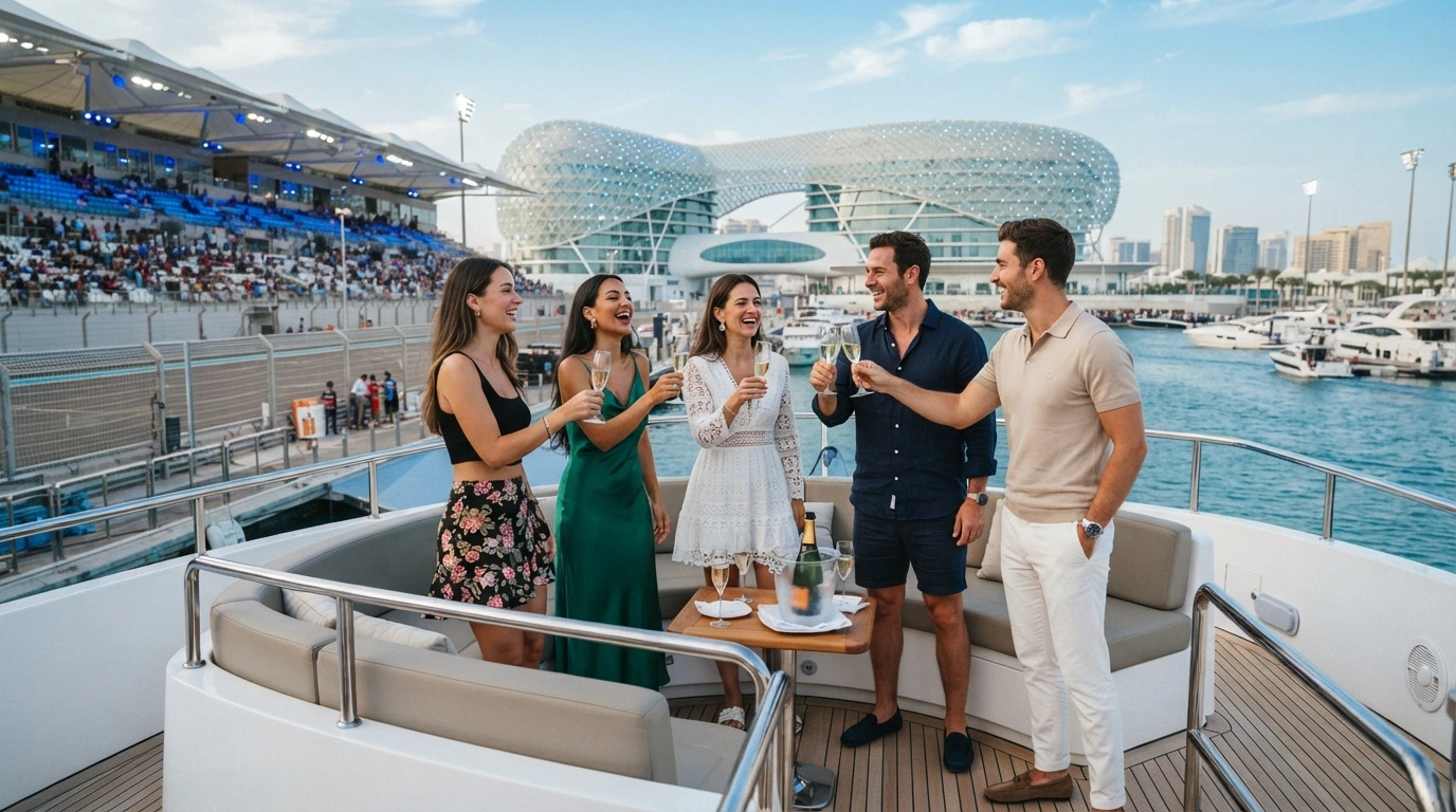 How Much Does It Cost to Spend the Formula 1 Abu Dhabi Yacht Rental?
